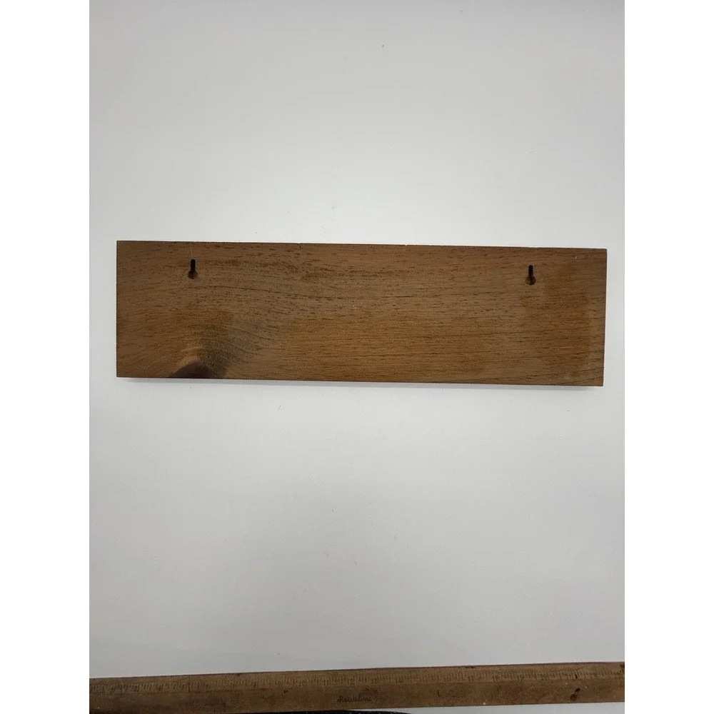 Vintage I ❤️USA Red & Blue Wooden Sign Wall Sign 19.5 X 6